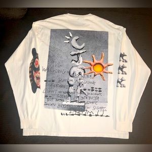 CACTUS JACK BY TRAVIS SCOTT AIR RECORDS LONG SLEEVE SHIRT
